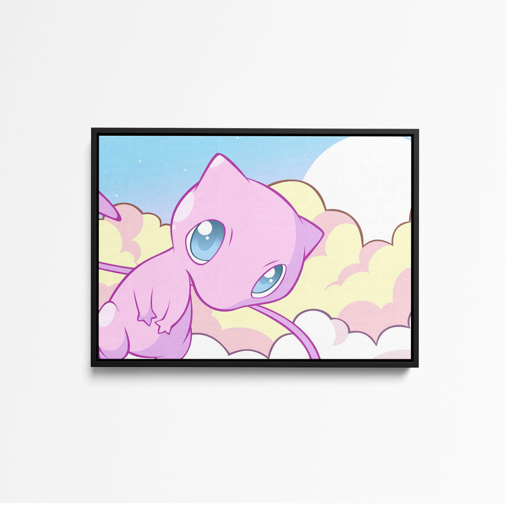 Tableau Pokemon Creature Rose Celeste