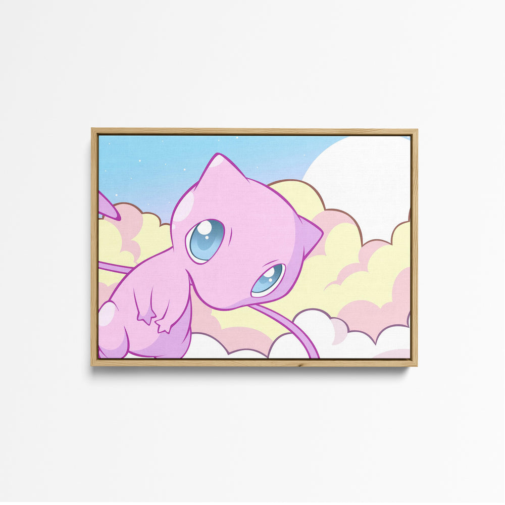 Tableau Pokemon Creature Rose Celeste
