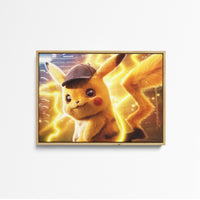 Tableau Pokemon Detective Electrique Peluche
