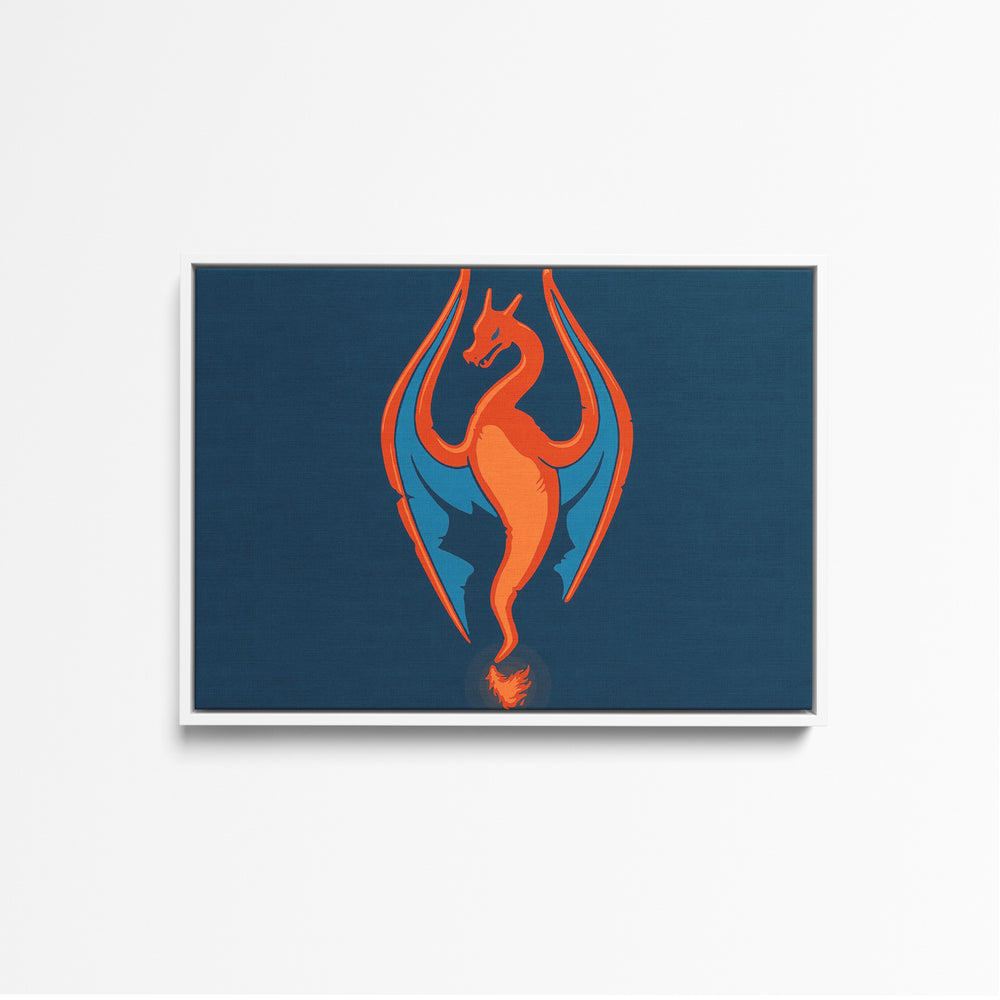 Tableau Pokemon Dragon Flamboyant Aile