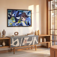 Tableau Pokemon Duo Dynamique Aquatique