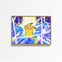 Tableau Pokemon Pikachu Electrisant Eclair
