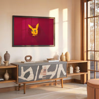 Tableau Pokemon Pikachu Elegant Minimaliste
