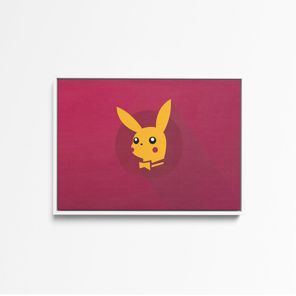 Tableau Pokemon Pikachu Elegant Minimaliste