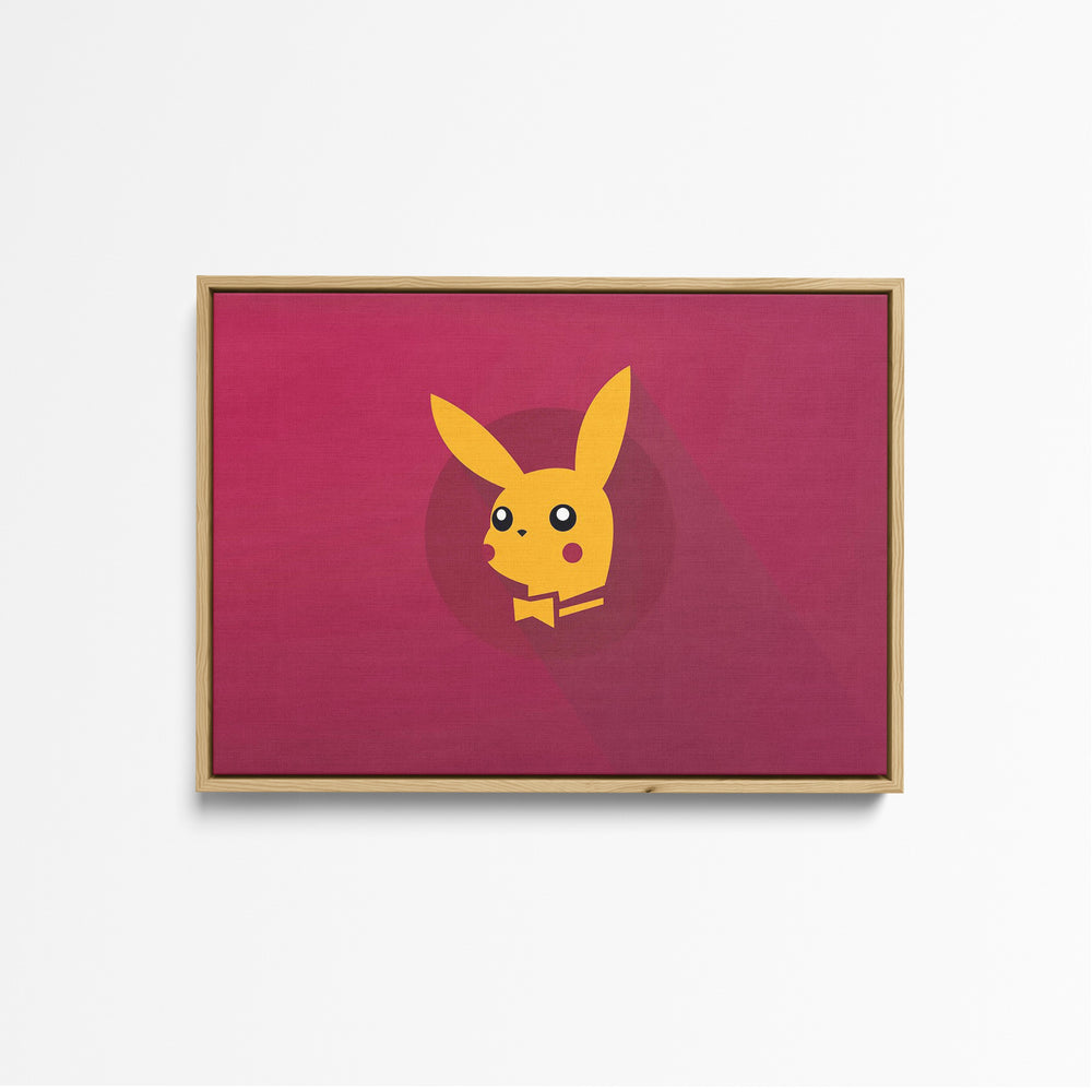Tableau Pokemon Pikachu Elegant Minimaliste