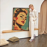 Tableau Femme Popart Moderne