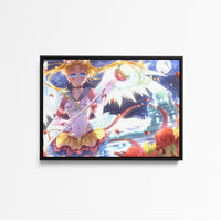 Tableau Sailor Moon Guerriere Ailee Lunaire