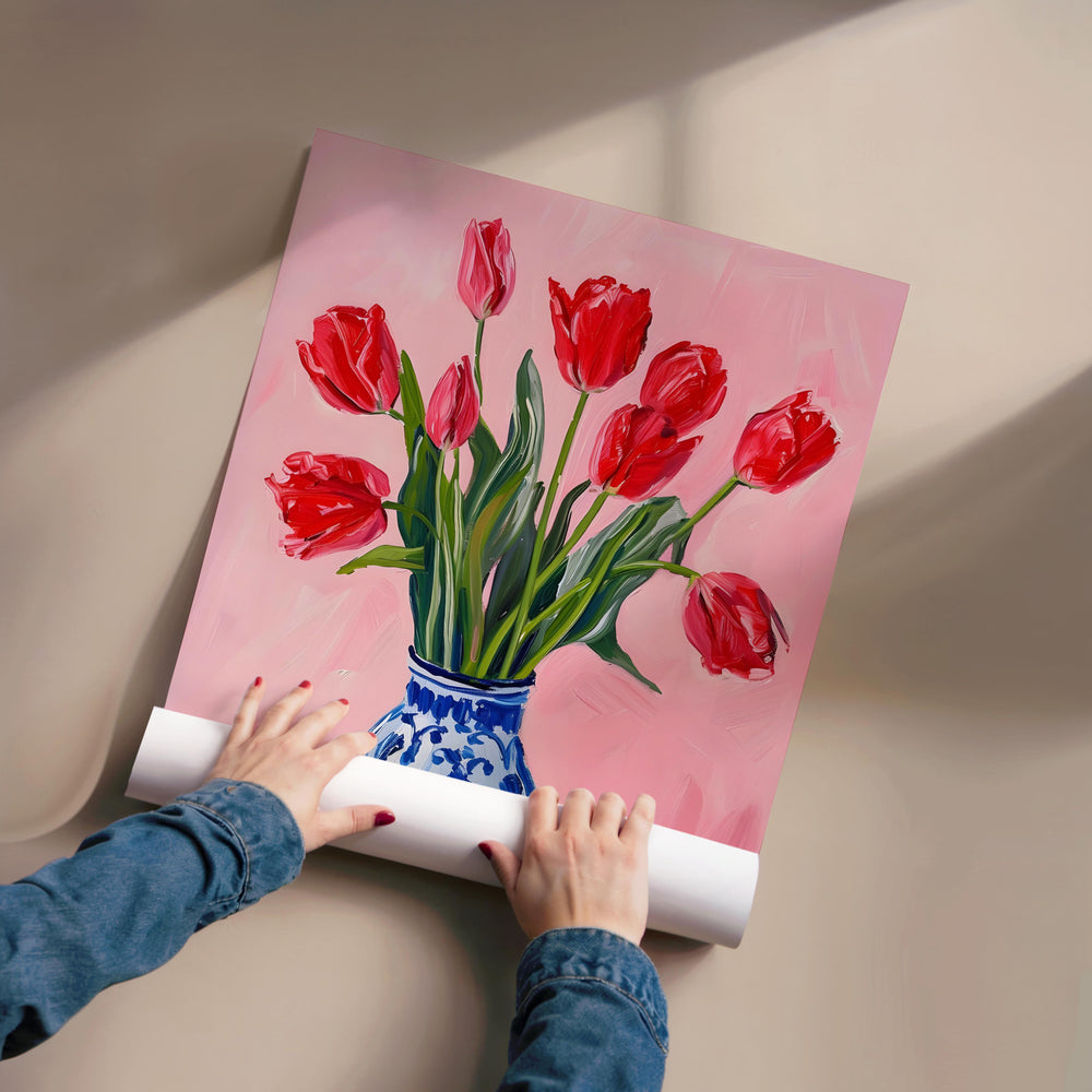 Tableau Vase Fleuri
