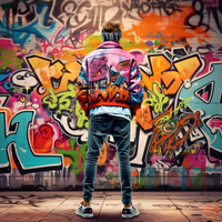 Dynamic Streetwear Expression-Canvas-artwall-Artwall