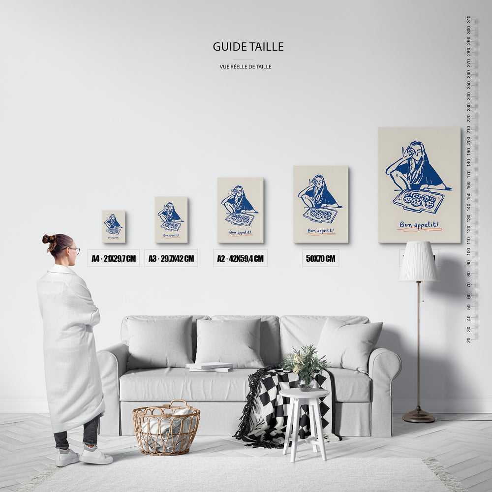 Le tableau, vue guide_taille.