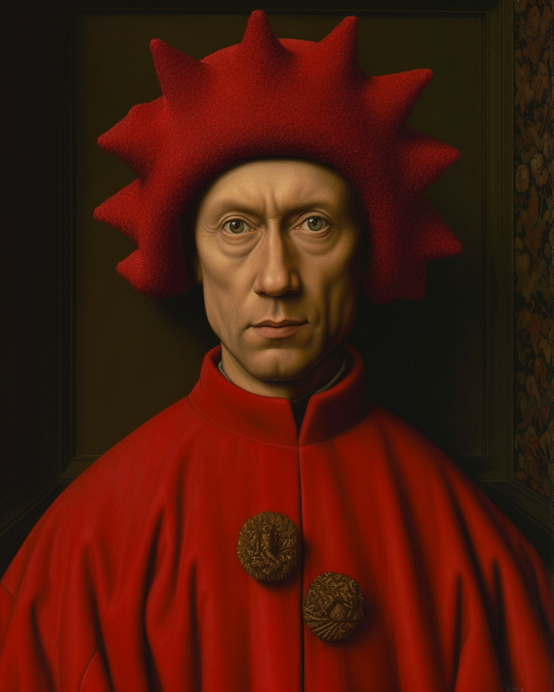 Masterful Van Eyck Technique-Canvas-artwall-Artwall